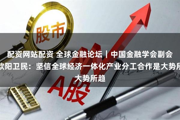 配资网站配资 全球金融论坛｜中国金融学会副会长欧阳卫民：坚信全球经济一体化产业分工合作是大势所趋